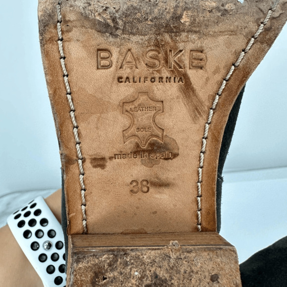 BASKE California Womens 8 Gray Gunner Suede Ankle Boots Boho Western - Picture 13 of 15